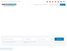 Tablet Screenshot of houseofrecruitment.com